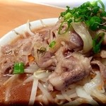 しゃぶしゃぶ・らーめん酒家 - 牛バラ肉は珍しいかも？