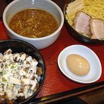 らーめん 三日月 - つけ麺大盛り