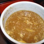 らーめん 三日月 - つけ麺のシメ