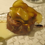 リストランテ サクラ - 洋梨、クランベリー、苺、菊芋と百合根のクレマ