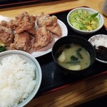 雛どり - 鶏唐揚げ定食