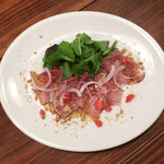 北出食堂 - 鰤のカルパッチョ