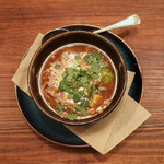 北出食堂 - トルティーヤ・スープ