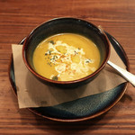 北出食堂 - カボチャのスープ