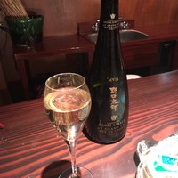 野口太郎 - Henri Giraud 野口太郎オリジナルシャンパン 1本 30000円を誕生祝いに開けてもらいました
