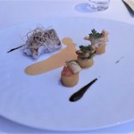 オテル・ド・ヨシノ - クエのポアレ　ソースメディテラネ