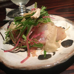 野口太郎 - クエのサラダ風