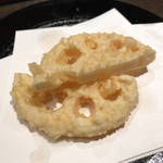 天ぷら岡本 - 天ぷら岡本(れんこん)