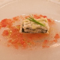 Shin Harada - 穴子の香草蒸し フレッシュトマトの香り