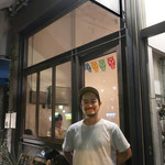 北出食堂 - オーナー Mr.北出の笑顔