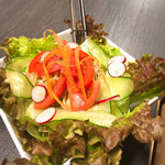 馬の手 - 野菜サラダ