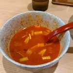 拉麺大公 - スープ割り