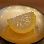柚木元 - 2018.11 箸休め（黄柚子と蕪）