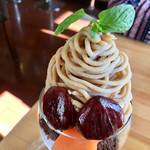 Musubi Macrobiotic dessert - このモンブランの部分に一目惚れ！！