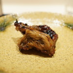 新ばし 星野 - すっぽんの山椒焼き