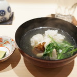 新ばし 星野 - 松茸と鱧の鍋仕立て