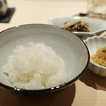 新ばし 星野 - 山形産コシヒカリのご飯