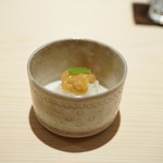 新ばし 星野 - このわたの飯蒸し