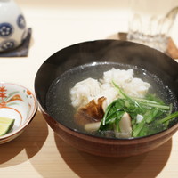 新ばし 星野 - 松茸と鱧の鍋仕立て