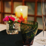 坐漁荘 - グラスも素敵