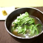 食堂とだか - ■クエ鍋
      クエ・豆腐 ・椎茸入り…………だったと思う