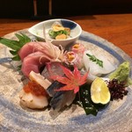 和彩弥 嶋川 - H.30.11.26.夜 造り盛り合わせ