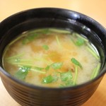 ぱんちょう - なめこ汁