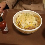 すき家 - とろ～り３種のチーズ牛丼並