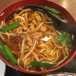 長楽園 - 台湾拉麺のアップ。