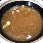 中華そば べんてん - スープ割り