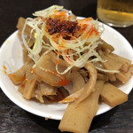 中華そば べんてん - ビールのおつまみ