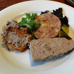 イモコダイニング - 前菜　パテ、サラミ、カナッペ