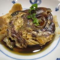 徳うち山 - 鯛の粗煮