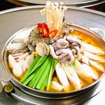 Seafood hotpot for 1 person (haemul jjigae)