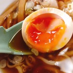 中華そば処 琴平荘 - 煮玉子