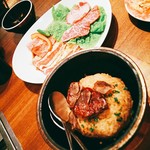 麻布十番焼肉 Kintan - フォアグラ入りビビンパ