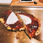 ぼてぢゅう - 牡蠣お好み焼き