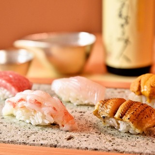 The finest sushi made with carefully selected ingredients and carefully selected sushi rice