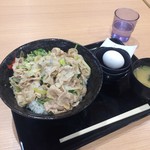 伝説のすた丼屋 - 塩すた丼、肉増し