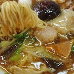 餃子の王将 - 五目あんかけラーメン