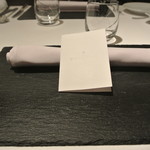 リストランテ カノフィーロ - ２０１８年１２月２日のテーブルセット