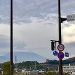 Sawayaka - お店近くの交差点からの富士山