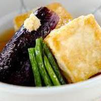 豆腐と茄子の揚げ出し