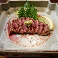 ステーキハウス キッチンリボン - 牛のタタキ