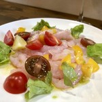 ナガタ店 - 真鯛のカルパッチョ