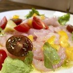 ナガタ店 - 真鯛のカルパッチョ