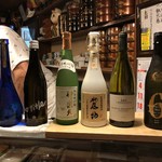 宝寿司分店 - 持参のお酒たち