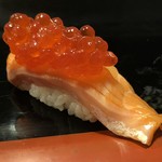 宝寿司分店 - サーモン・筋子