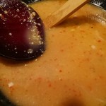 会津ラーメン 和 - スープの辛さは激辛の3です