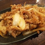 金町製麺 - 豚の生姜焼き